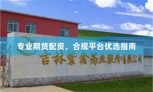 专业期货配资，合规平台优选指南